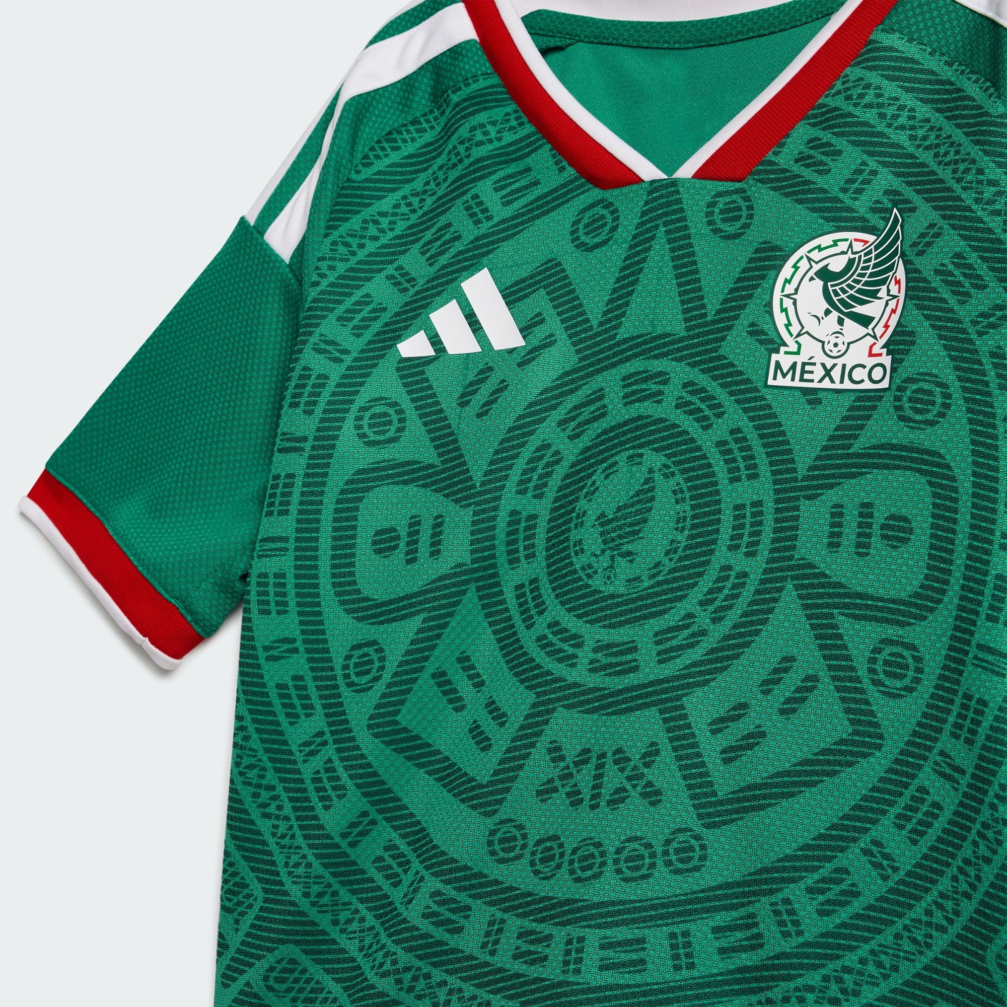 adidas Mexico 26 Home Mini Kit Kids - KA6069-ADIDAS by adidas | Available at Niky's Sports