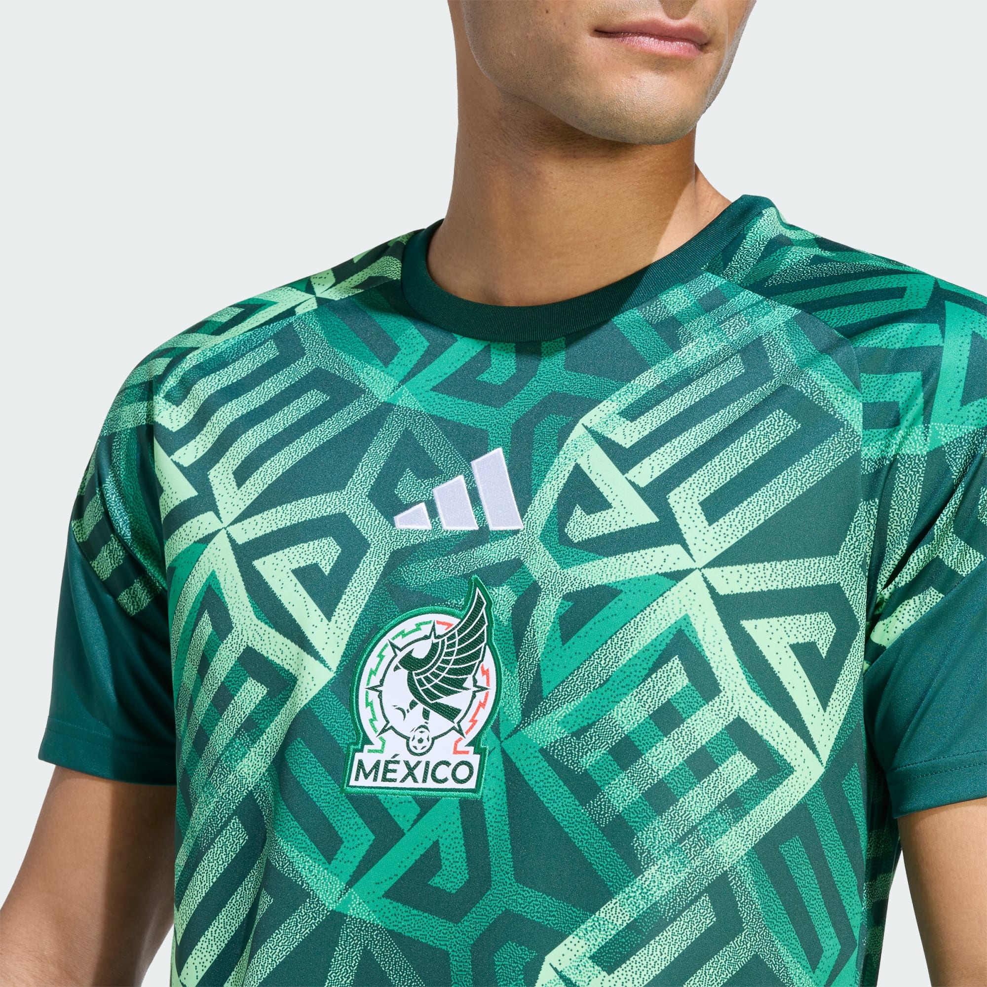 adidas Mexico 26 Home Pre Match Jersey - JY5485-ADIDAS by adidas | Available at Niky's Sports