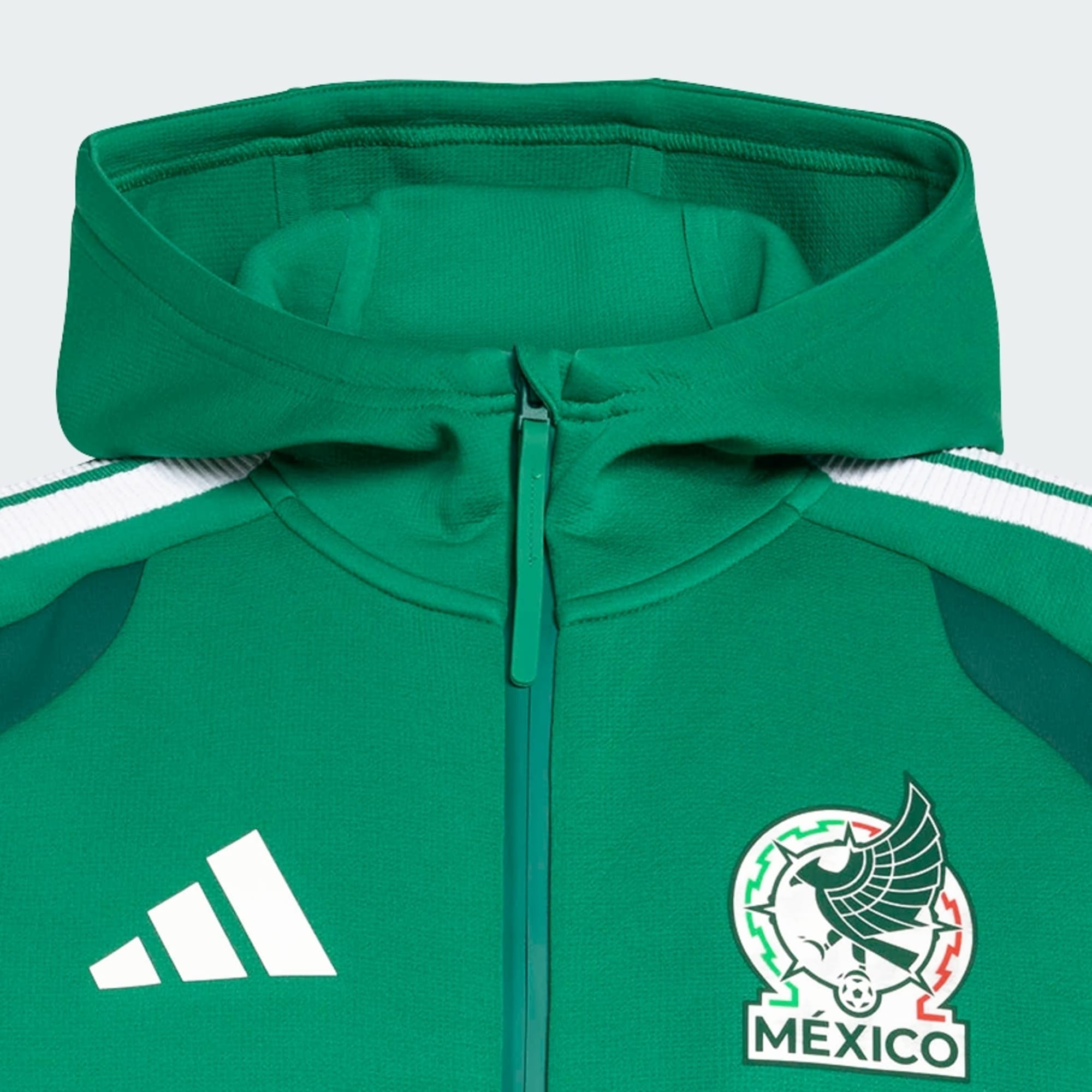 adidas Mexico 26 Tiro Pro Hoodie - KD6707-ADIDAS by adidas | Available at Niky's Sports