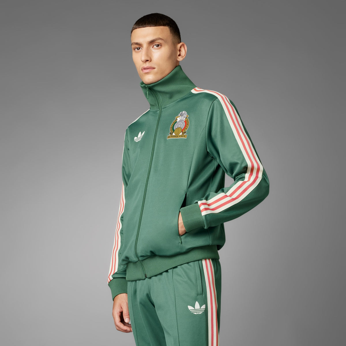 adidas Mexico Men&#39;s Beckenbauer Track Top