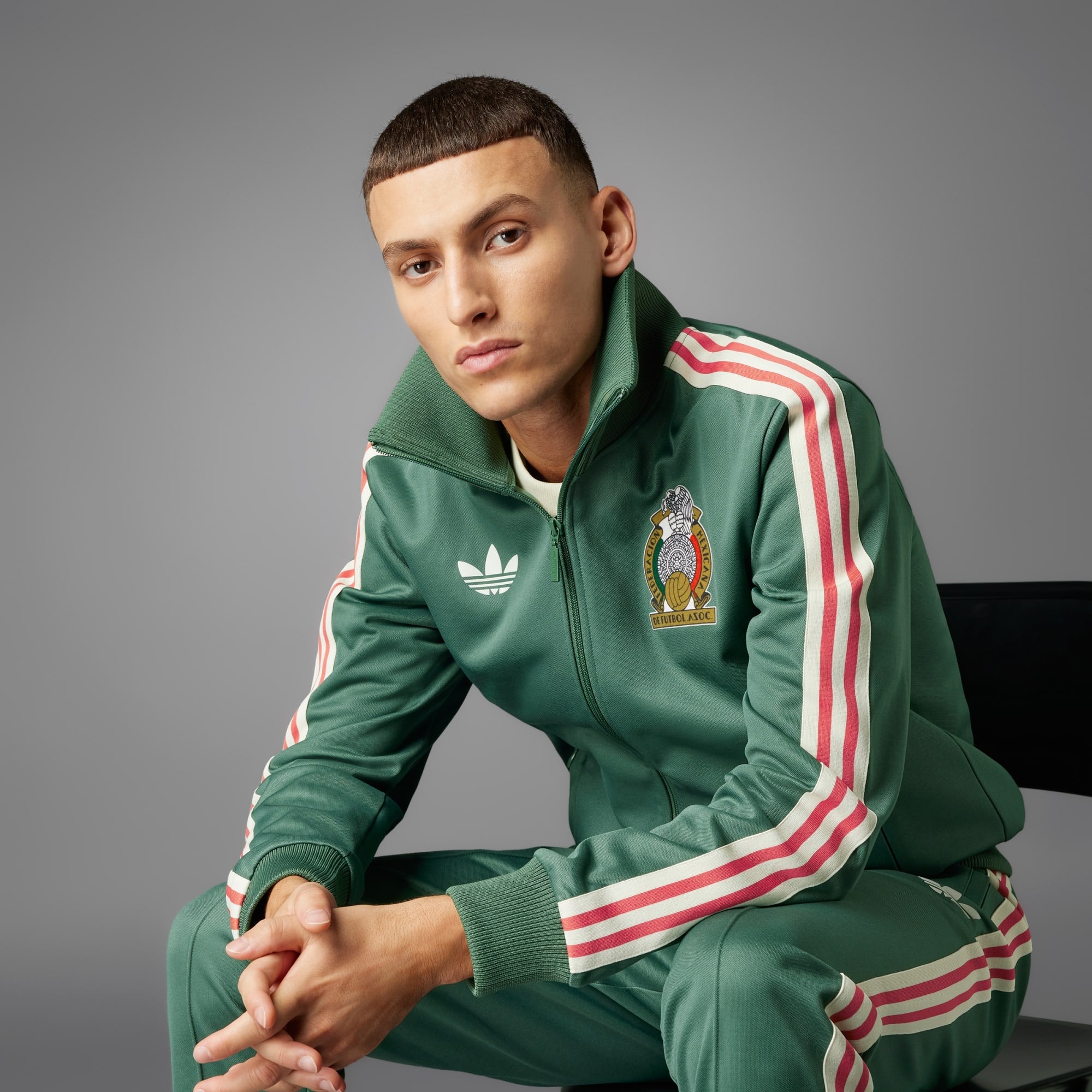 adidas Mexico Men's Beckenbauer Track Top