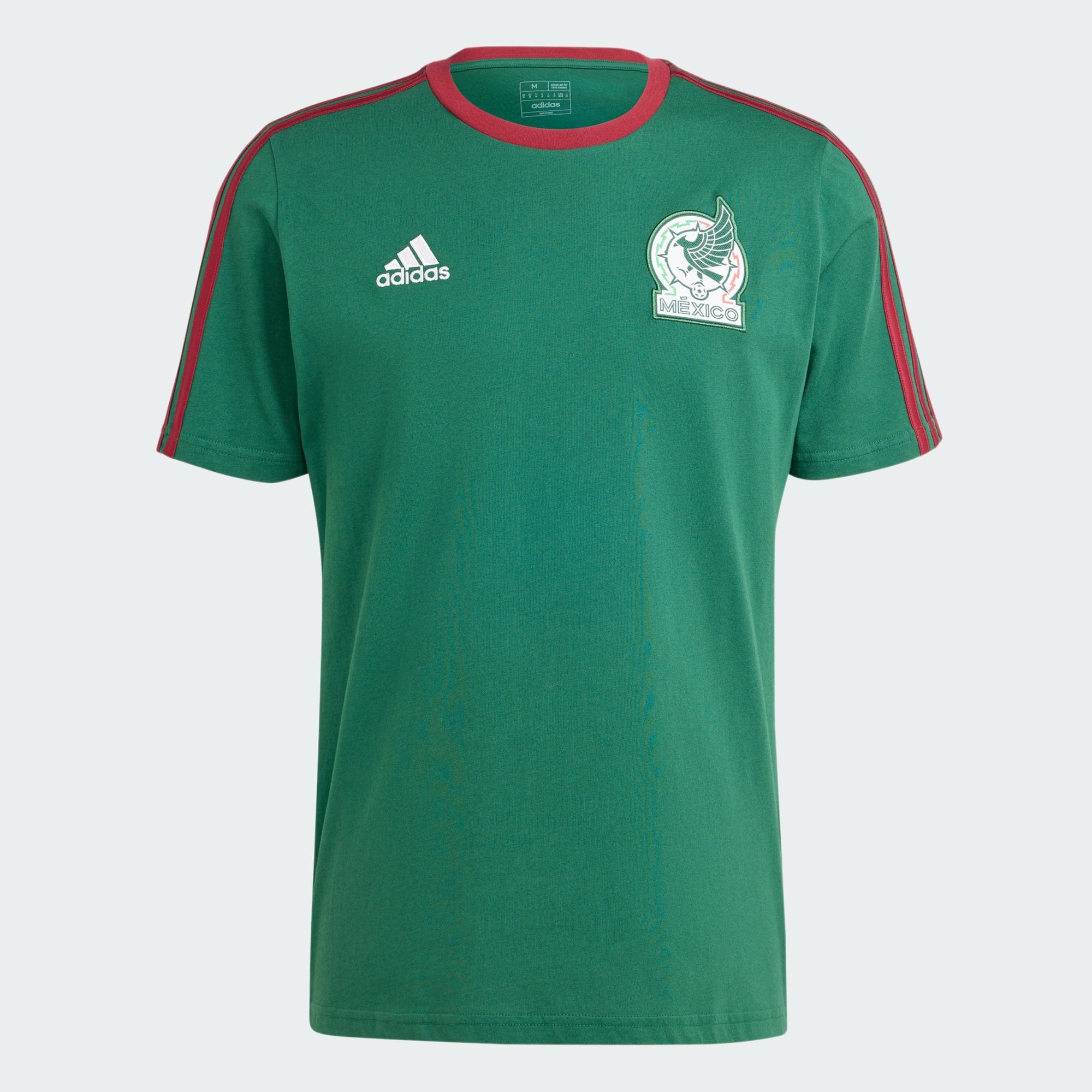 adidas Mexico DNA Men's 3-Stripe Tee - IU2161-ADIDAS by adidas | Available at Niky's Sports