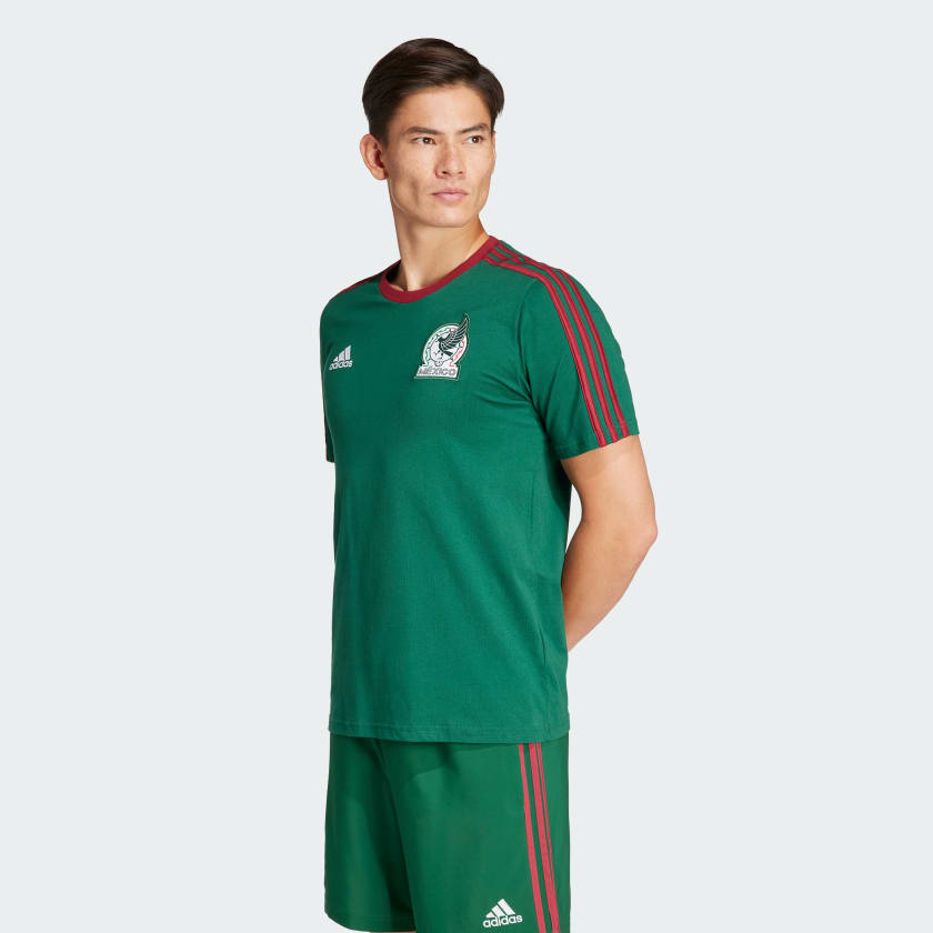 adidas Mexico DNA Men's 3-Stripe Tee