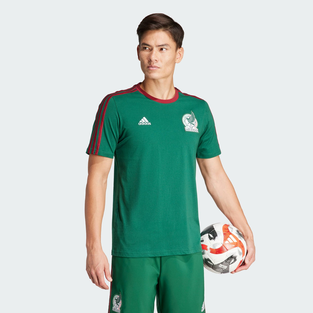 adidas Mexico DNA Men's 3-Stripe Tee - IU2161-ADIDAS by adidas | Available at Niky's Sports