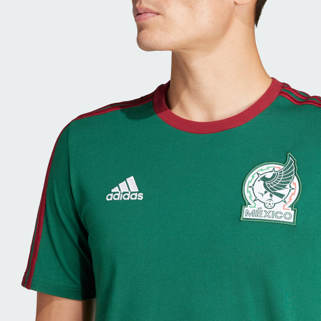 adidas Mexico DNA Men's 3-Stripe Tee - IU2161-ADIDAS by adidas | Available at Niky's Sports