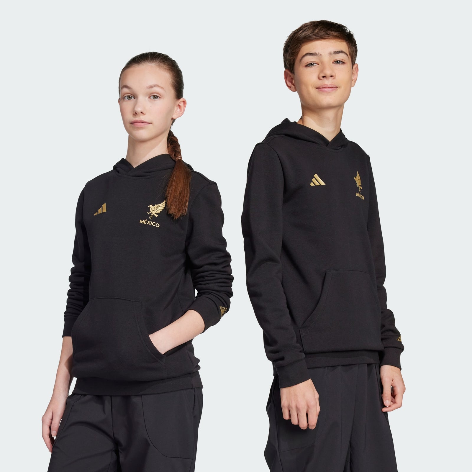 adidas Mexico De Oro DNA Hoodie Kids - JM2870-ADIDAS by adidas | Available at Niky's Sports