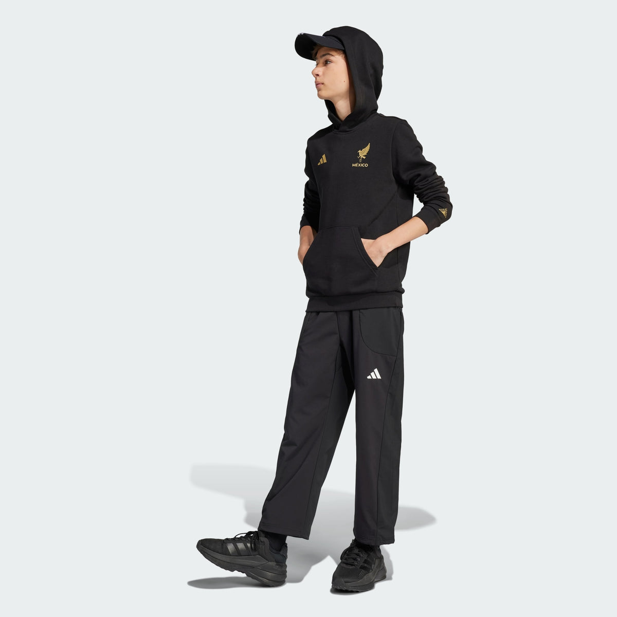 adidas Mexico De Oro DNA Hoodie Kids - JM2870-ADIDAS by adidas | Available at Niky's Sports