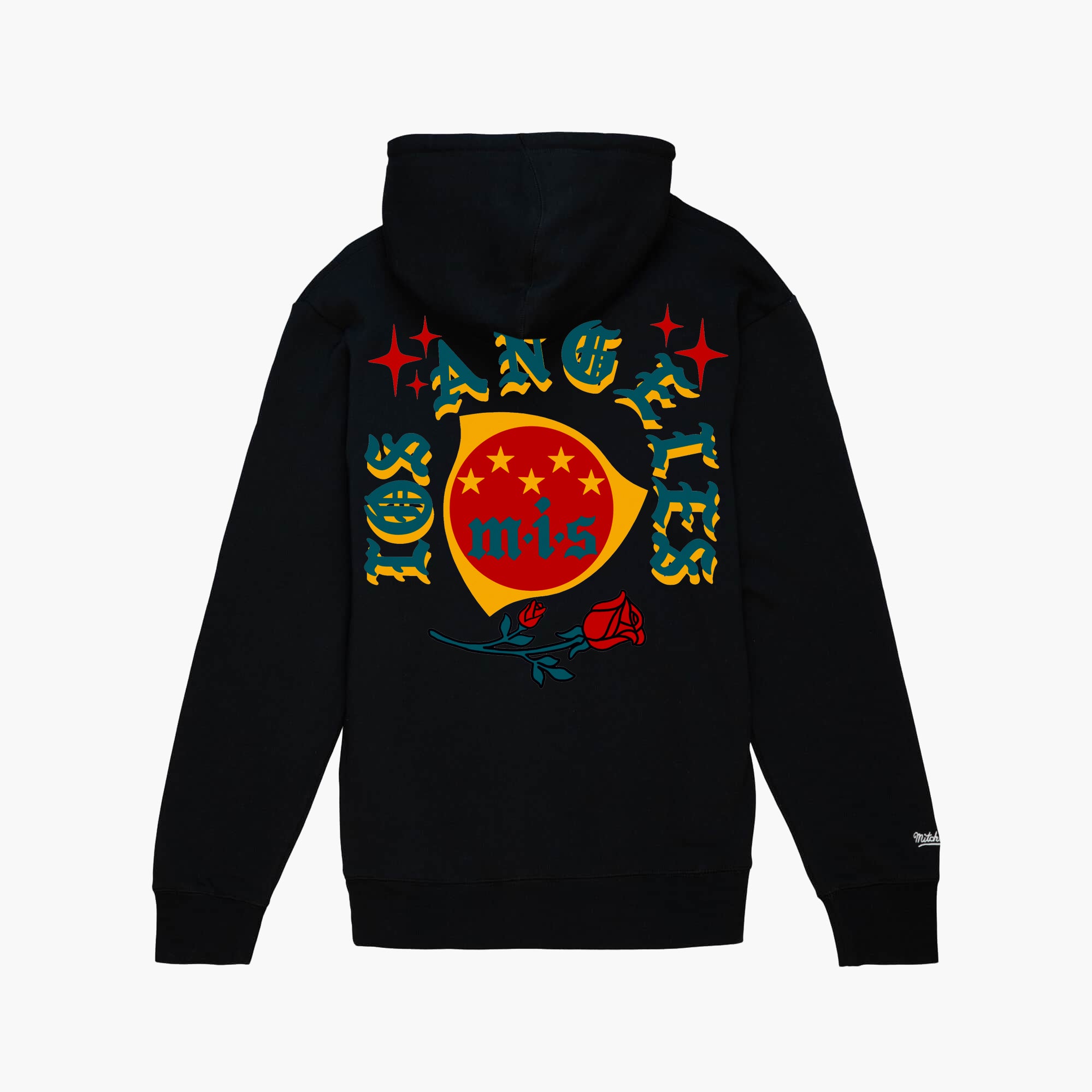 Mitchell and Ness LA Galaxy * MIS Hoodie - TH9202-LAGBLCK-MITCHELL & NESS by Mitchell & Ness | Available at Niky's Sports