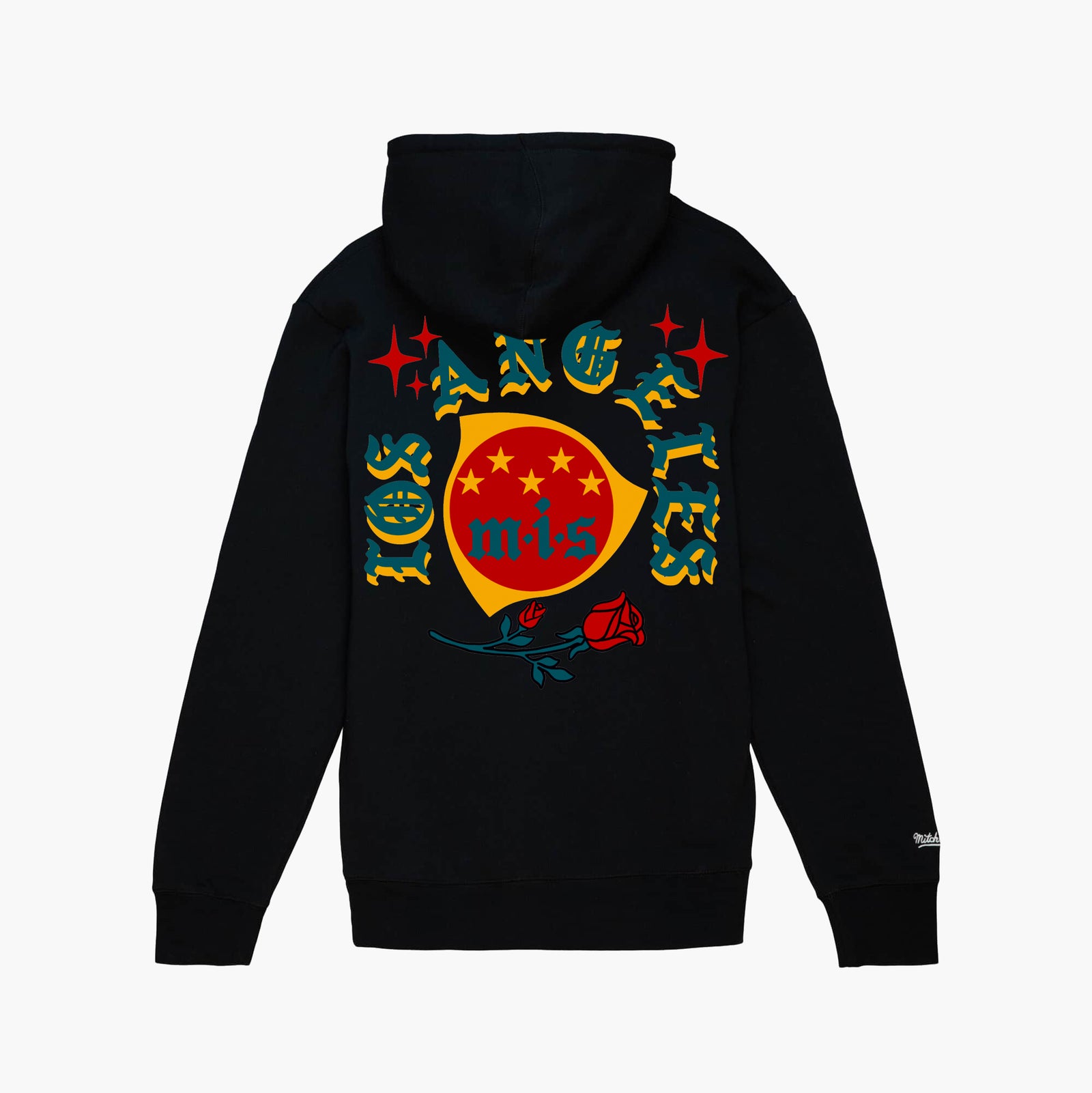 Mitchell and Ness LA Galaxy * MIS Hoodie - TH9202-LAGBLCK-MITCHELL & NESS by Mitchell & Ness | Available at Niky's Sports