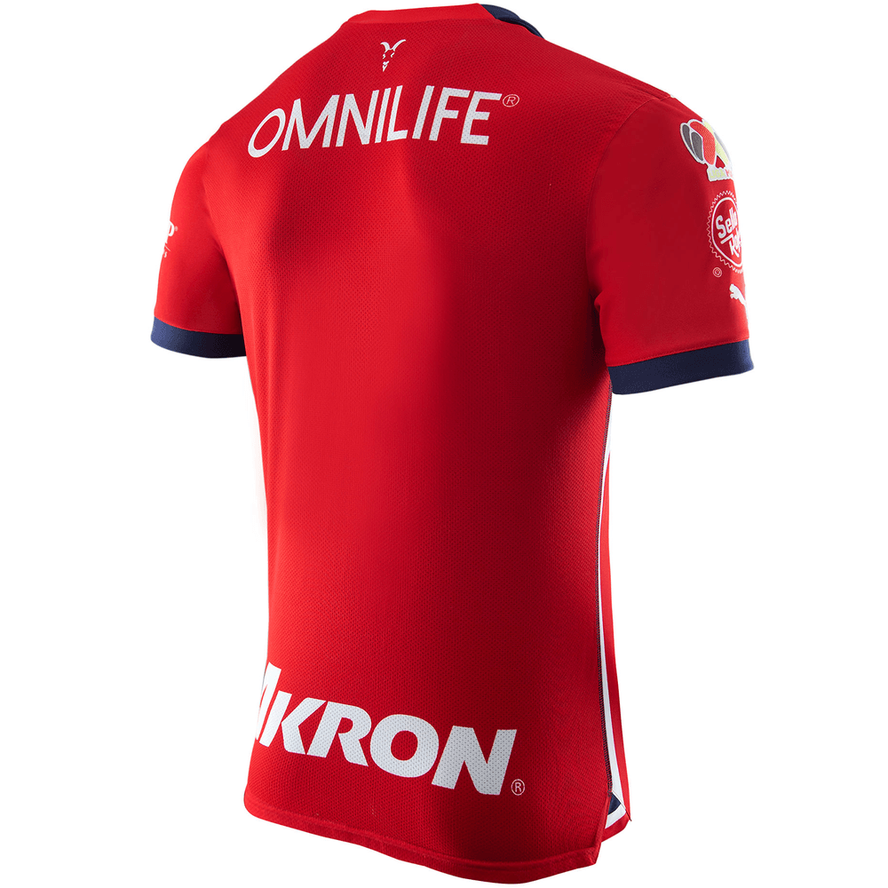 Puma Chivas Home Mens Authentic 23-24 Match Jersey - 705936-01-PUMA by Puma | Available at Niky's Sports