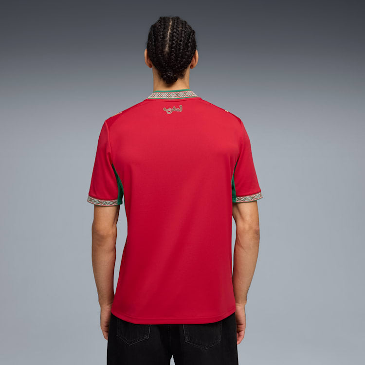 Puma Morocco 26 Home Men's Soccer Jersey - 783317-01-PUMA by Puma | Available at Niky's Sports