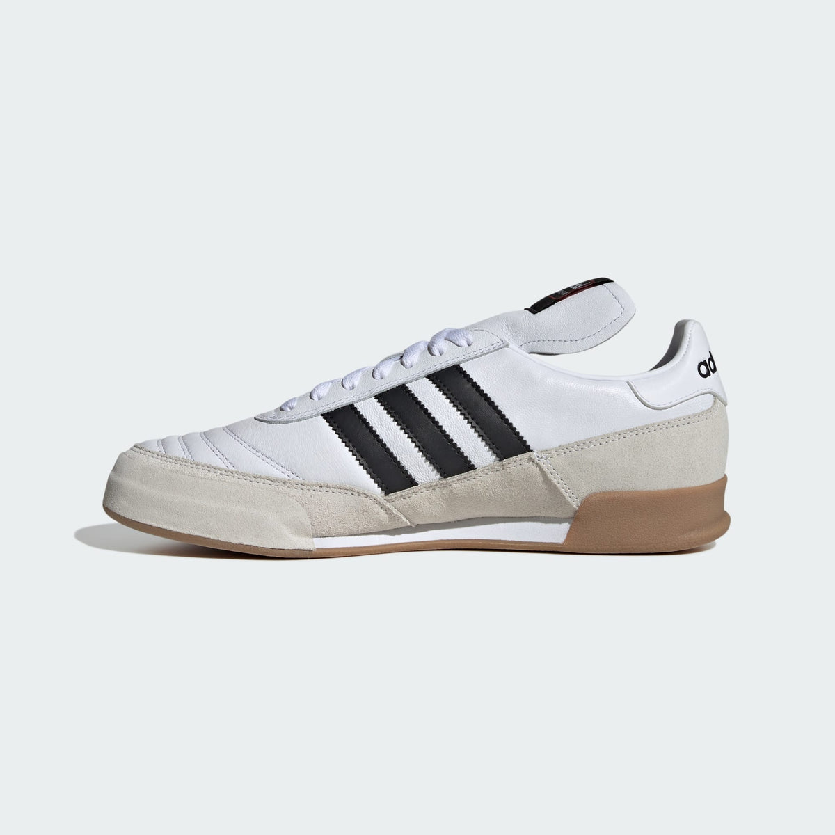Adidas Mundial Goal Indoor Soccer Shoes - White/Black - ID4047-ADIDAS by adidas | Available at Niky's Sports
