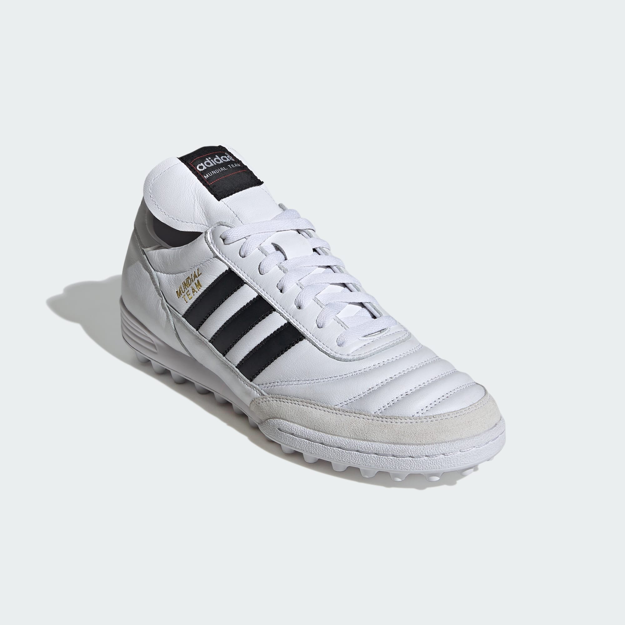 adidas Mundial Team サッカーシューズ ブラック/ホワイト Adidas Mundial Team Black White Turf Soccer Shoes 019228 Men Size