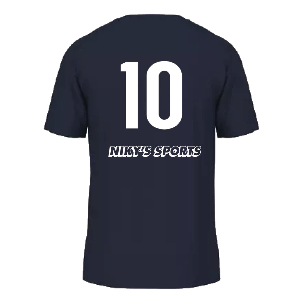 NB Idaho Storm Activate Tee Grey & Navy - Youth/Womens/Mens -  by Niky's Sports | Available at Niky's Sports