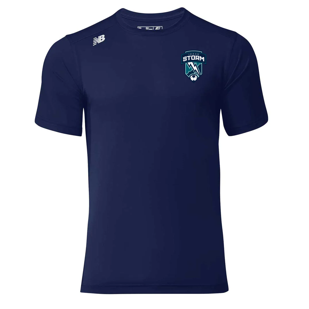 New Balance Idaho Storm Tech Tee Navy - Youth/Womens/Mens -  by Niky&#39;s Sports | Available at Niky&#39;s Sports