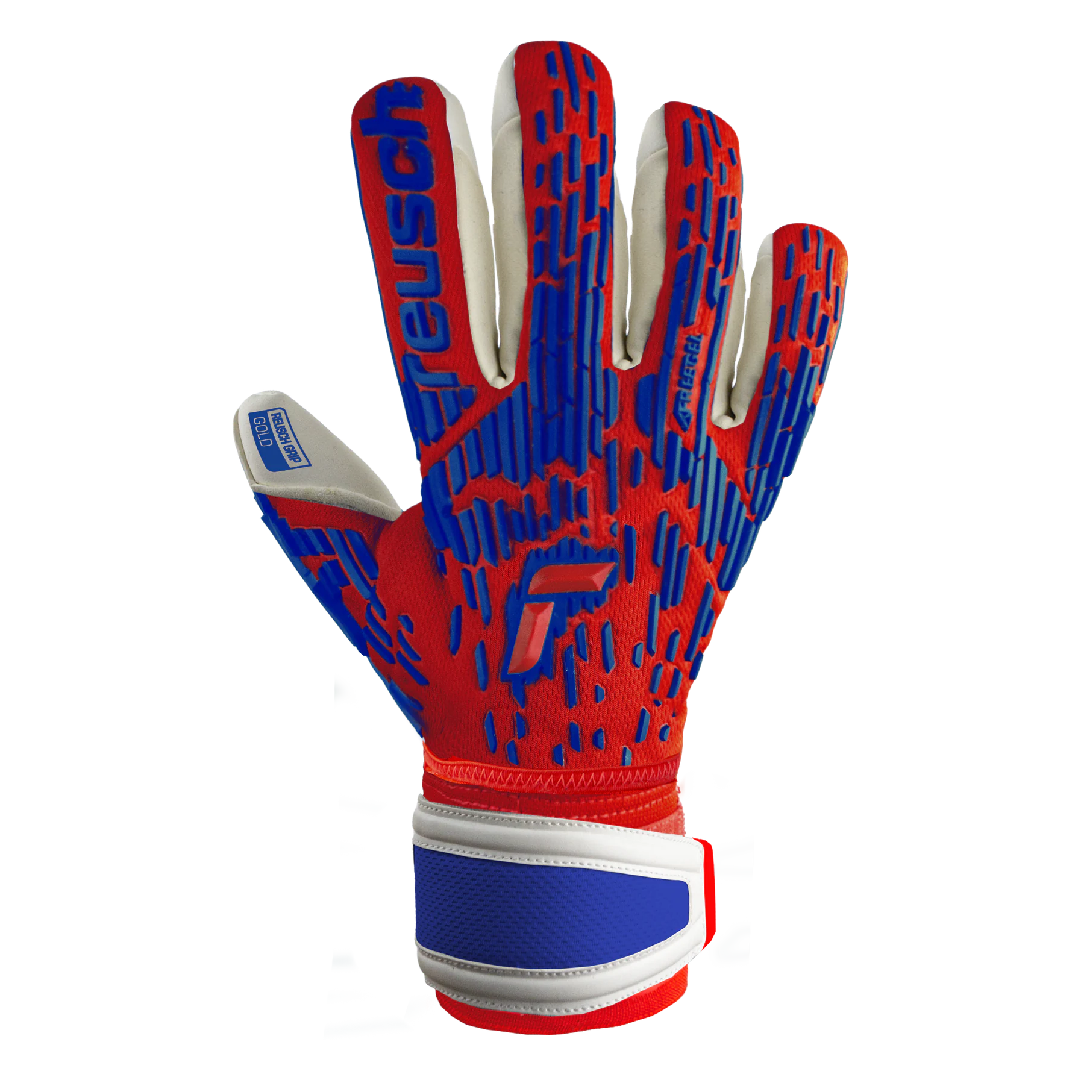 Reusch Attrakt Freegel Gold FingerSave Goalkeeper Glove