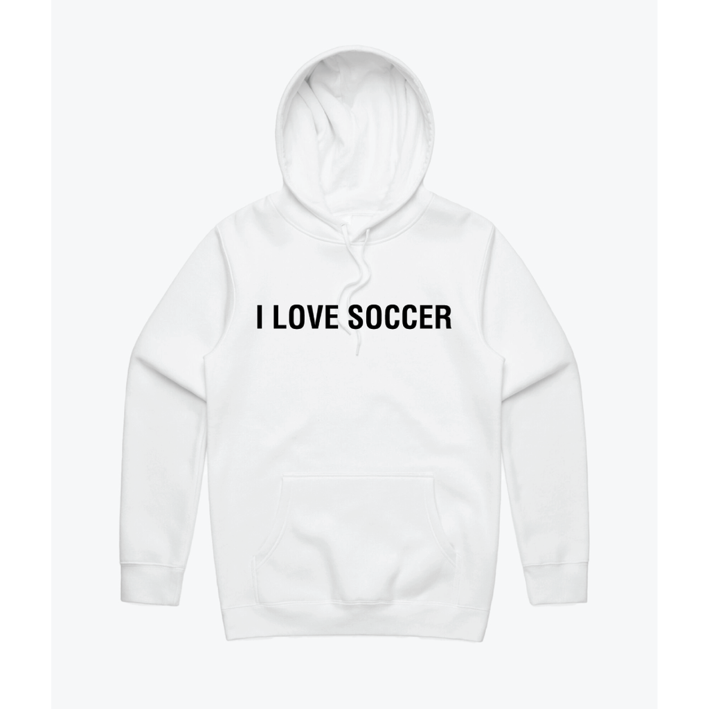 Peace Collective 2023 Leagues Cup Edition - 'I Love Soccer' Unisex Hoodie - ILSHOOD-PEACE COLLECTIV by Peace Collectiv | Available at Niky's Sports