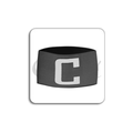 Captain Arm Band Black/White - 121822-010-CENTURY by Century | Available at Niky's Sports