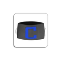 Captain Arm Band Black/Royal - 121822-004-CENTURY by Century | Available at Niky's Sports