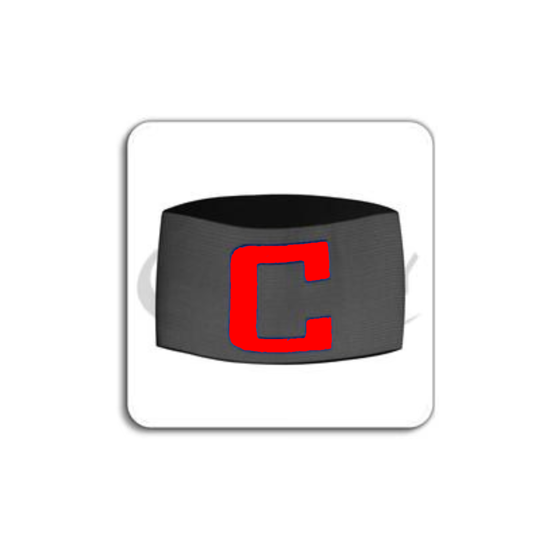 Captain Arm Band Black/Red - 121822-006-CENTURY by Century | Available at Niky's Sports