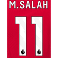 EPL M. Salah 23/24 White Name and Number Set