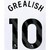 EPL Grealish 23/24 Black Name and Number Set