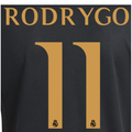 Real Rodrygo 23/24 Away/3rd Name and Number Set - RM24-RODRYGO-A/3RD-AUTHENTIC by Authentic | Available at Niky's Sports
