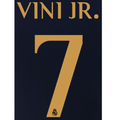 Real Madrid Vini Jr 23/24 Away Name and Number Set - RM24-VINI-A-AUTHENTIC by Authentic | Available at Niky's Sports