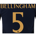 Real Madrid Bellingham 23/24 Away Name and Number Set - RM24-BELLI-A-AUTHENTIC by Authentic | Available at Niky's Sports