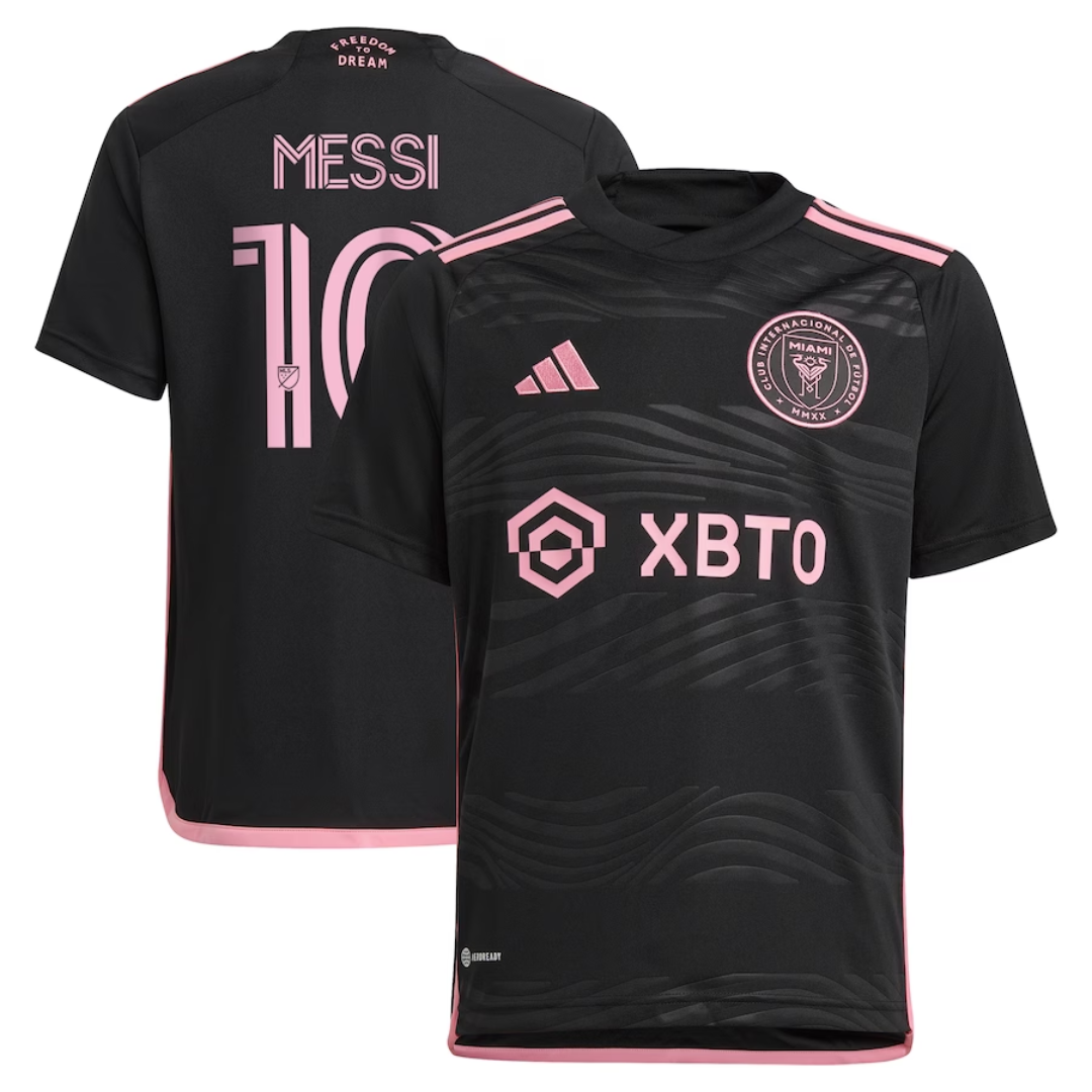 adidas Messi Inter Miami Away Youth Jersey