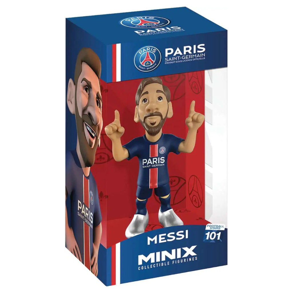Minix Lionel Messi 12CM PSG Figure - 10981-MINIX by Minix | Available at Niky's Sports