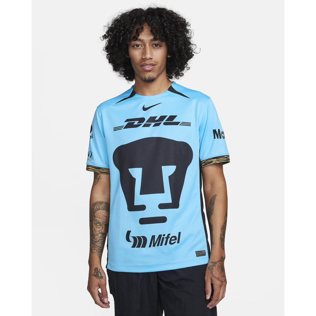 Nike Pumas UNAM 2023/24 Stadium Third Men's Dri-FIT Soccer Jersey - FD9112-417-NIKE by Nike | Available at Niky's Sports