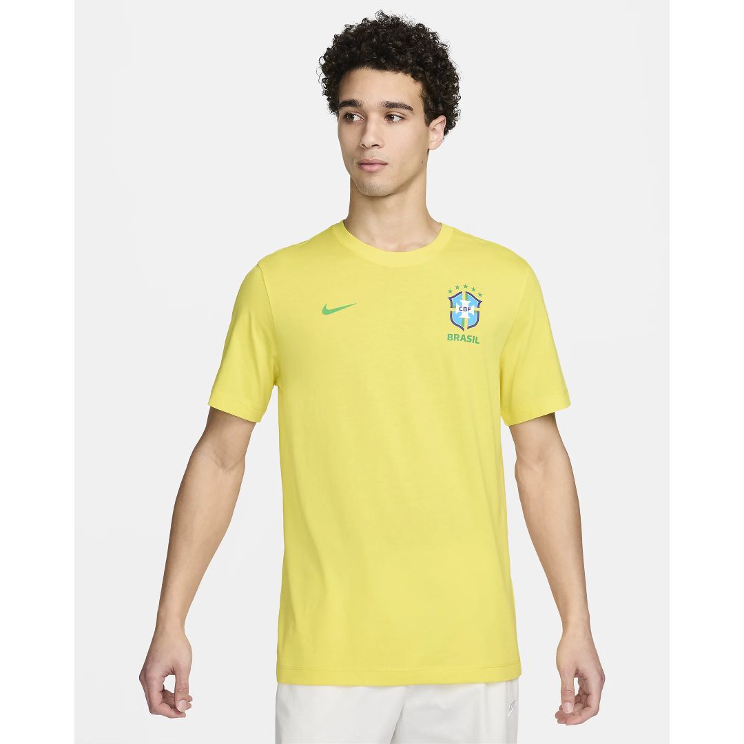Nike Brazil Essential Men's Nike Soccer T-Shirt - FV9377-740-NIKE by Nike | Available at Niky's Sports