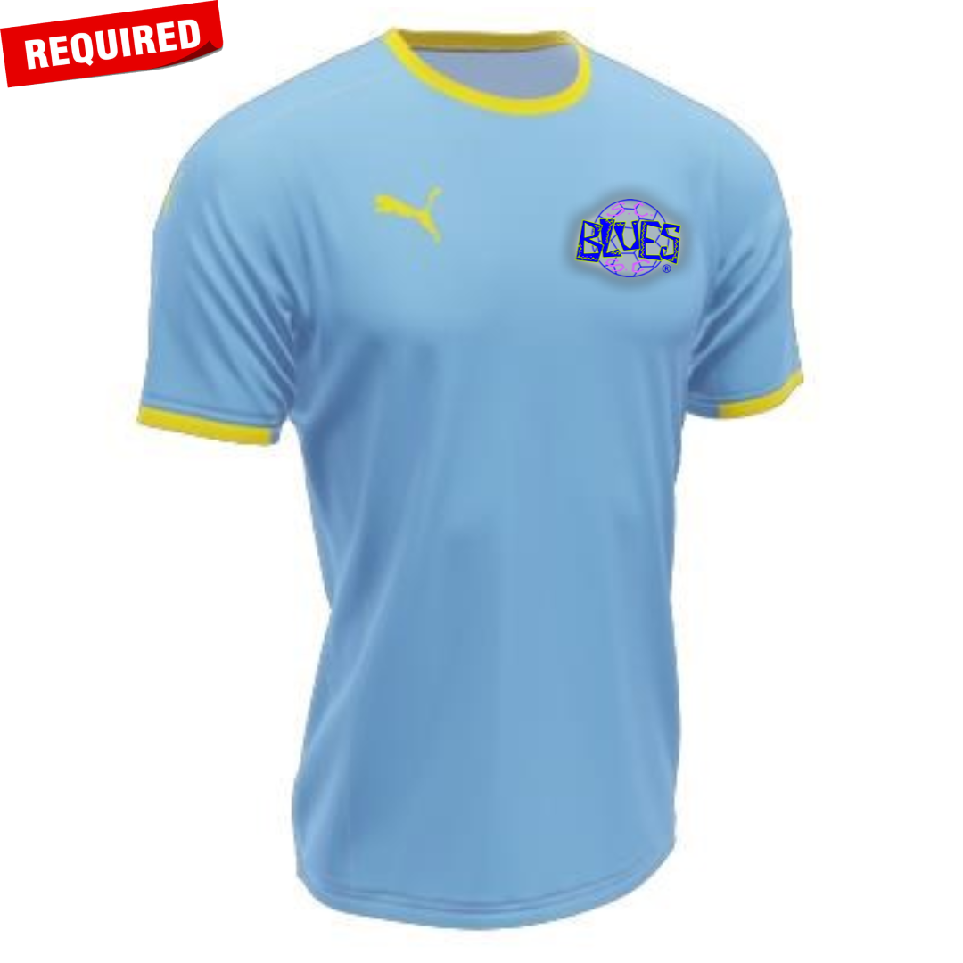 Puma SC Blues Boys Custom Home Jersey - Light Blue - REQUIRED -  by Puma | Available at Niky's Sports