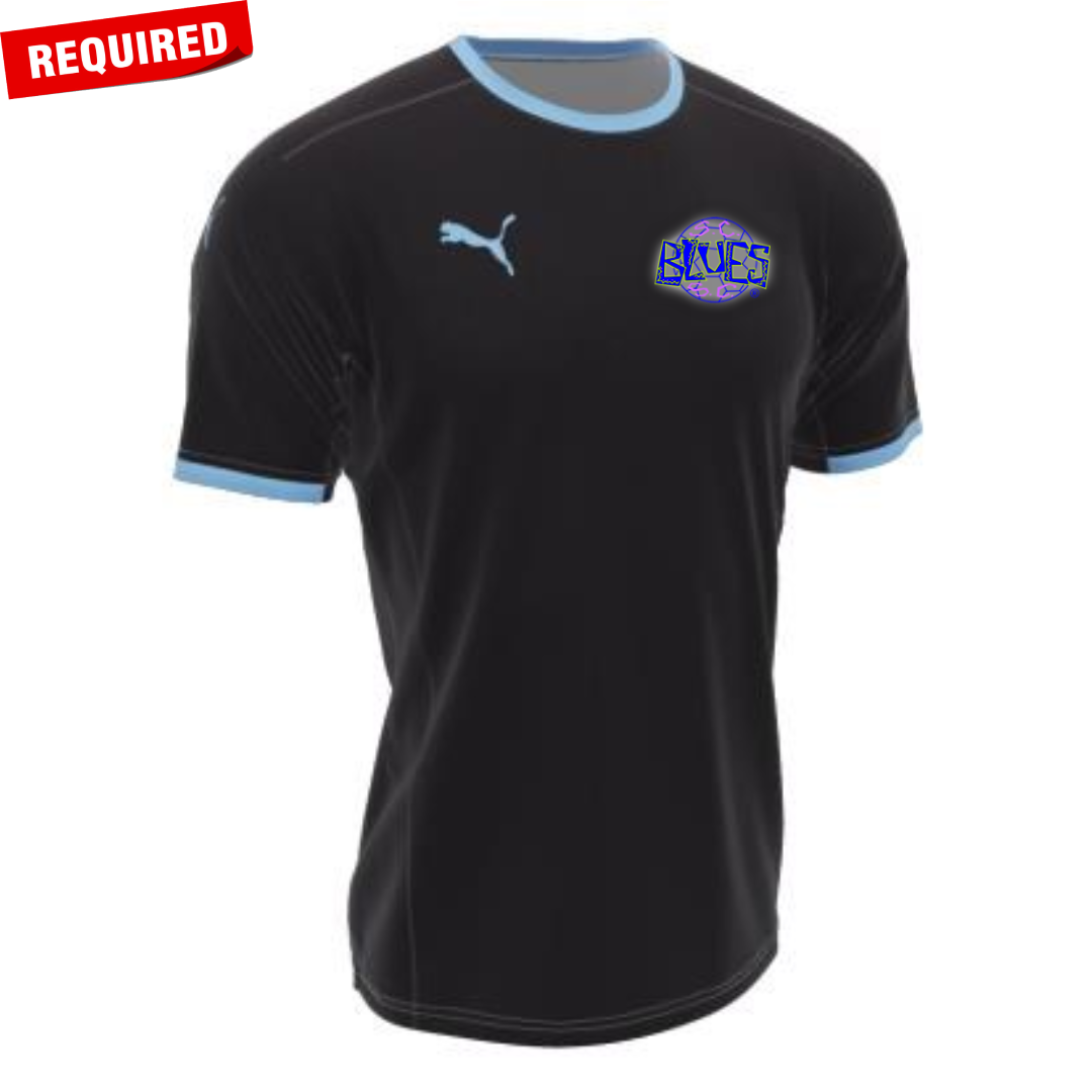 Puma SC Blues Boys Custom Away Jersey Black REQUIRED