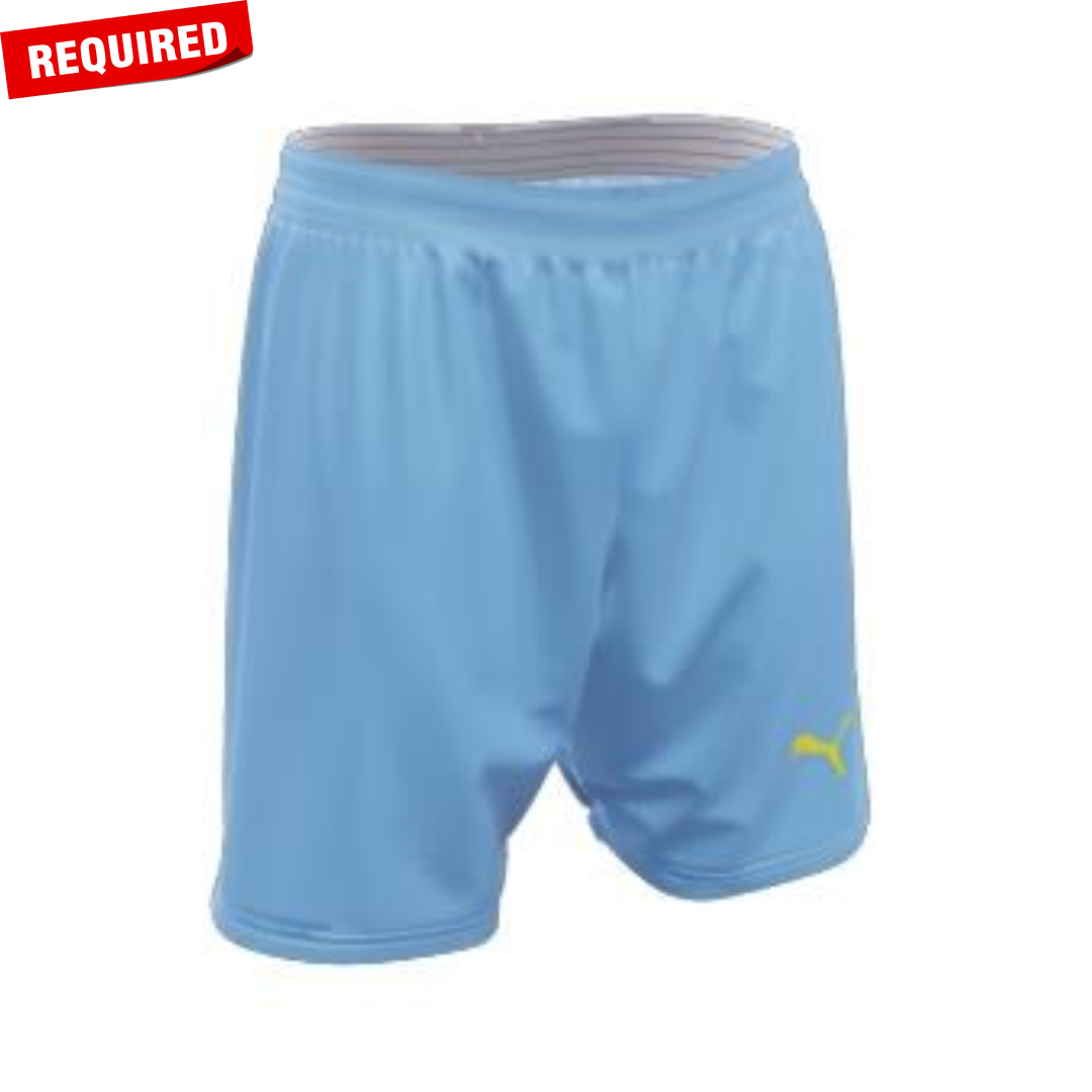 Puma SC Blues Boys Custom Home Shorts - Light Blue - REQUIRED -  by Niky&#39;s Sports | Available at Niky&#39;s Sports