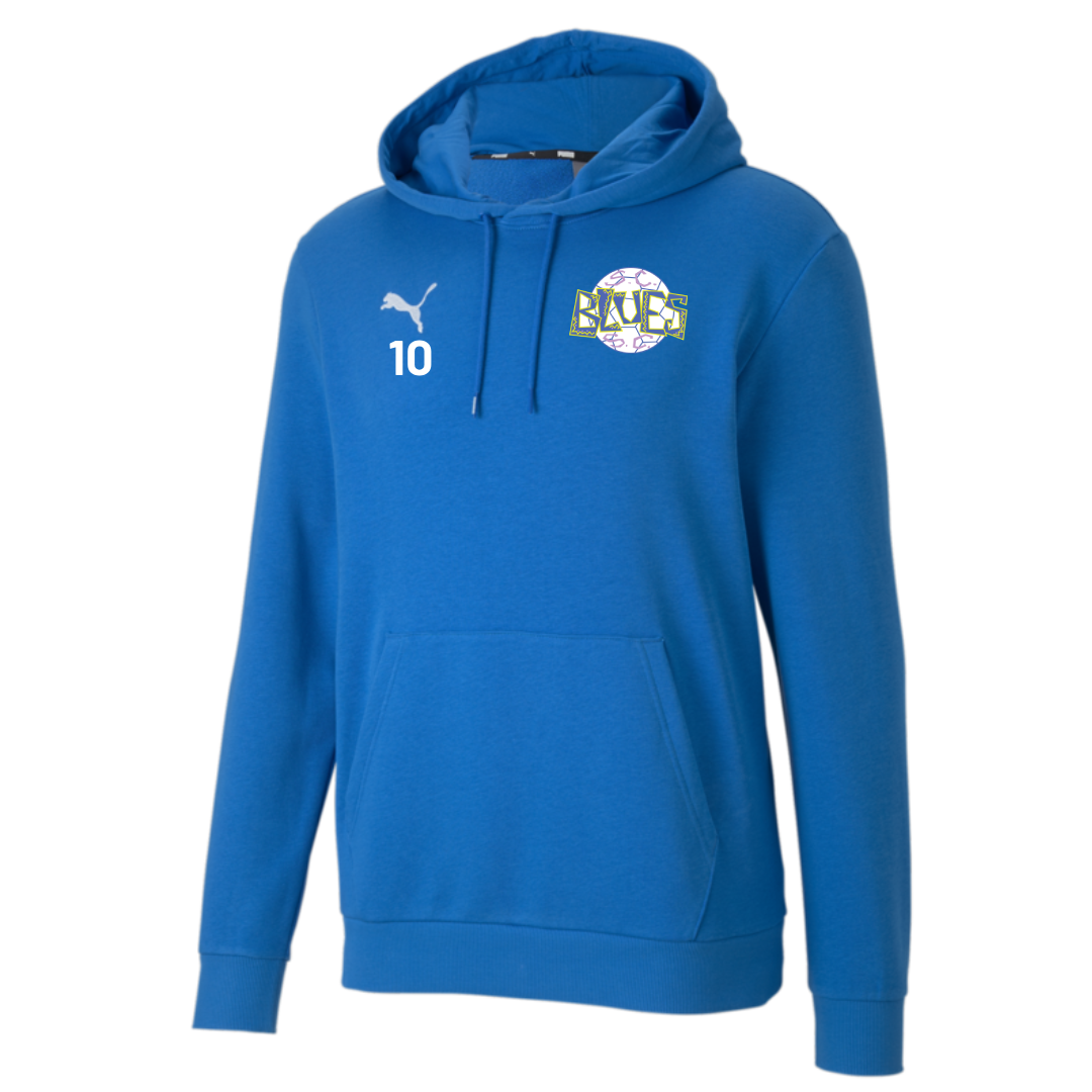 PUMA SC BLUES TEAM GOAL 23 HOODY -  by Niky&#39;s Sports | Available at Niky&#39;s Sports