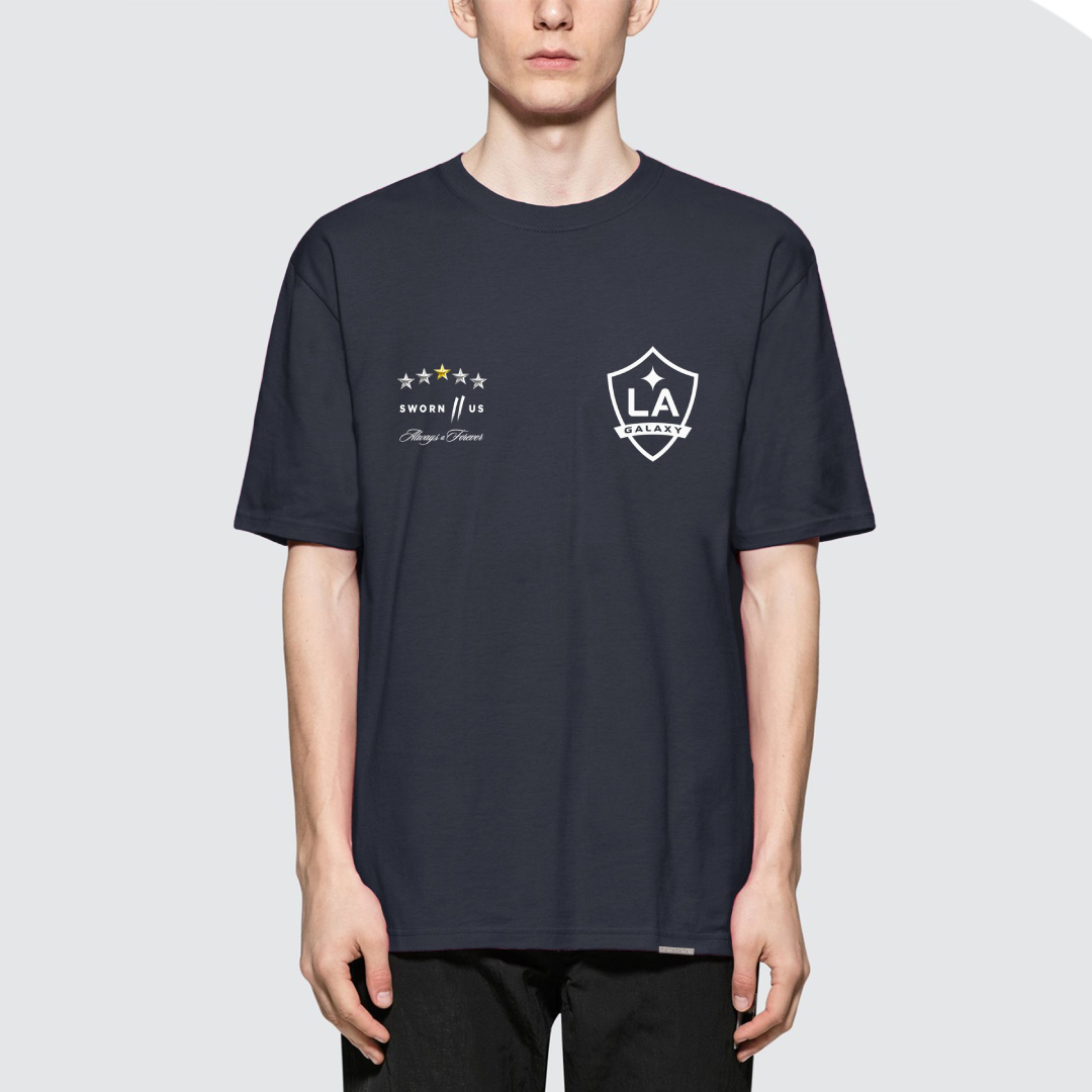 Sworn To Us LA Galaxy Rings Tee - STU-SS-LAGRINGS-4-SWORN TO US by Sworn To Us | Available at Niky&#39;s Sports