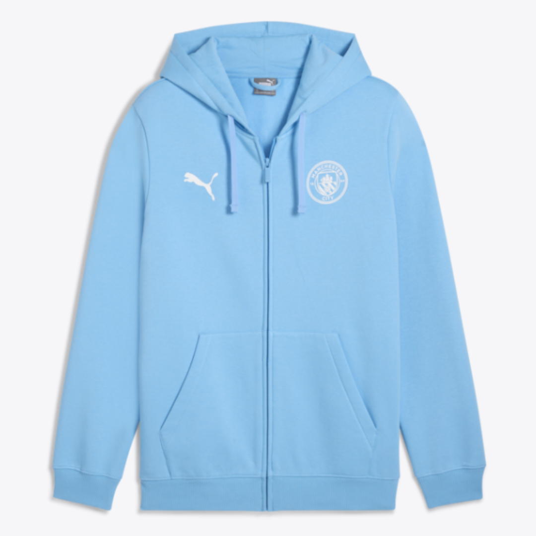 Puma Manchester City Ftbless Jacket - 782708-01-PUMA by Puma | Available at Niky's Sports