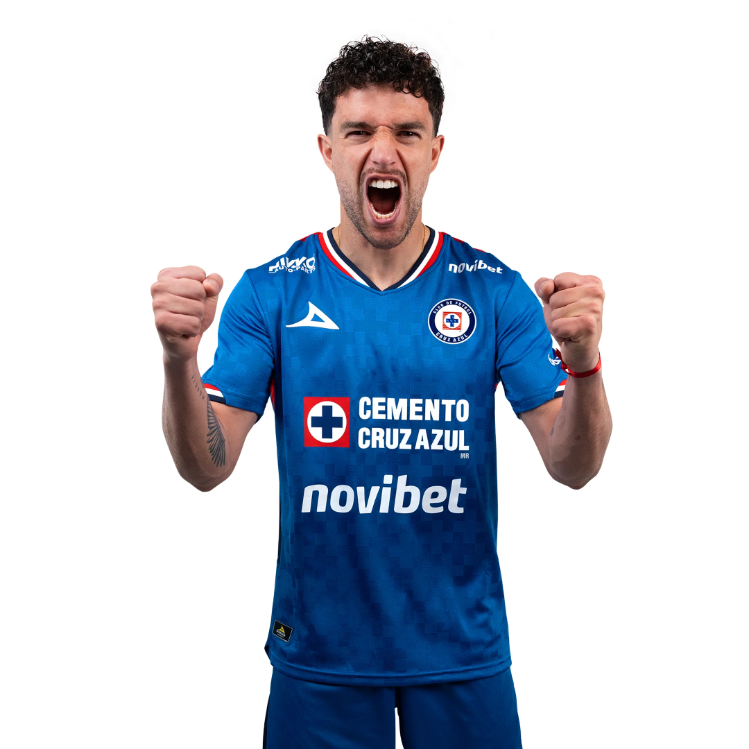 Pirma Cruz Azul Men's 25/26 Home Jersey - 18120-HOME-PIRMA by Pirma | Available at Niky's Sports