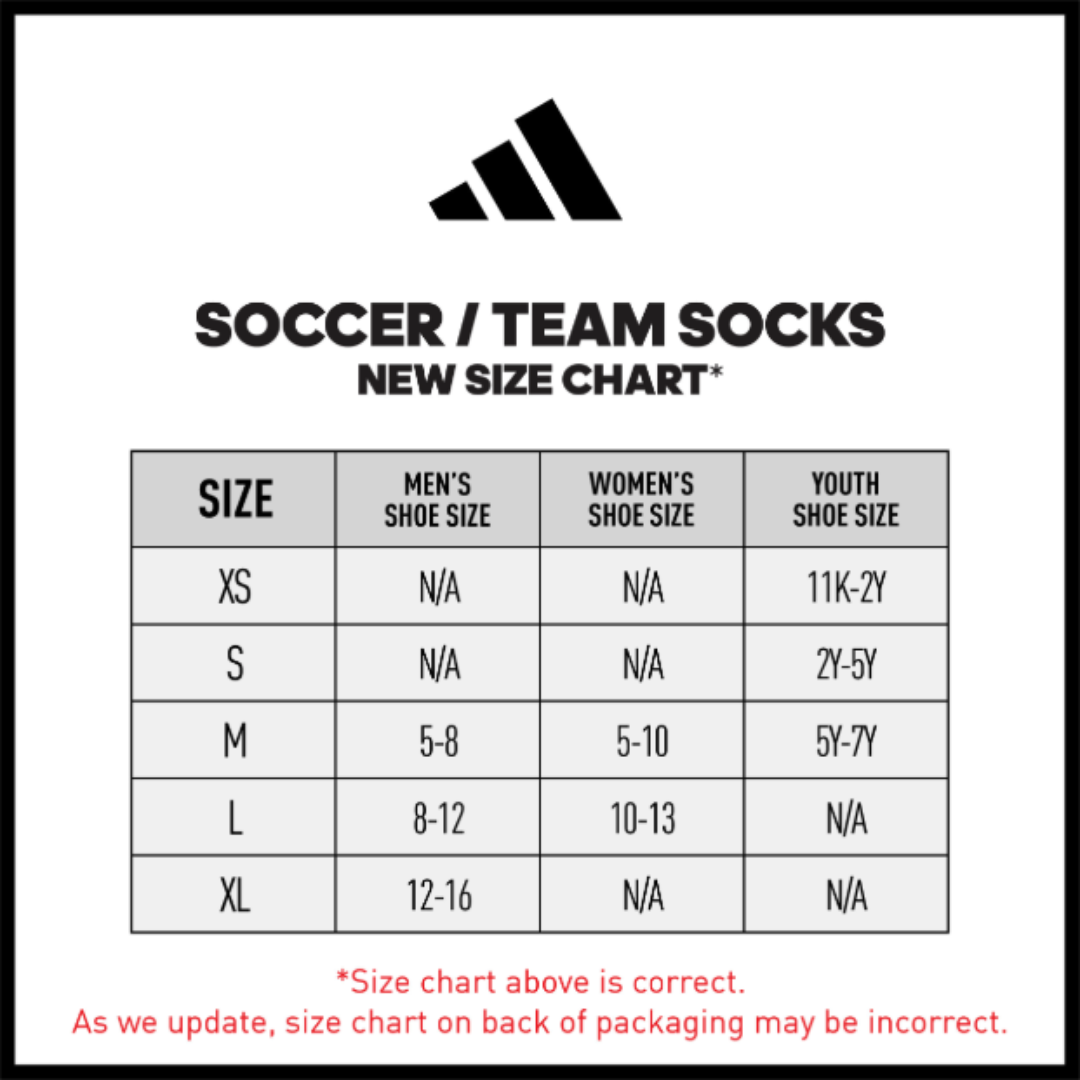 adidas Metro 6 OTC Soccer Sock - Purple - 5159595-ADIDAS by adidas | Available at Niky's Sports