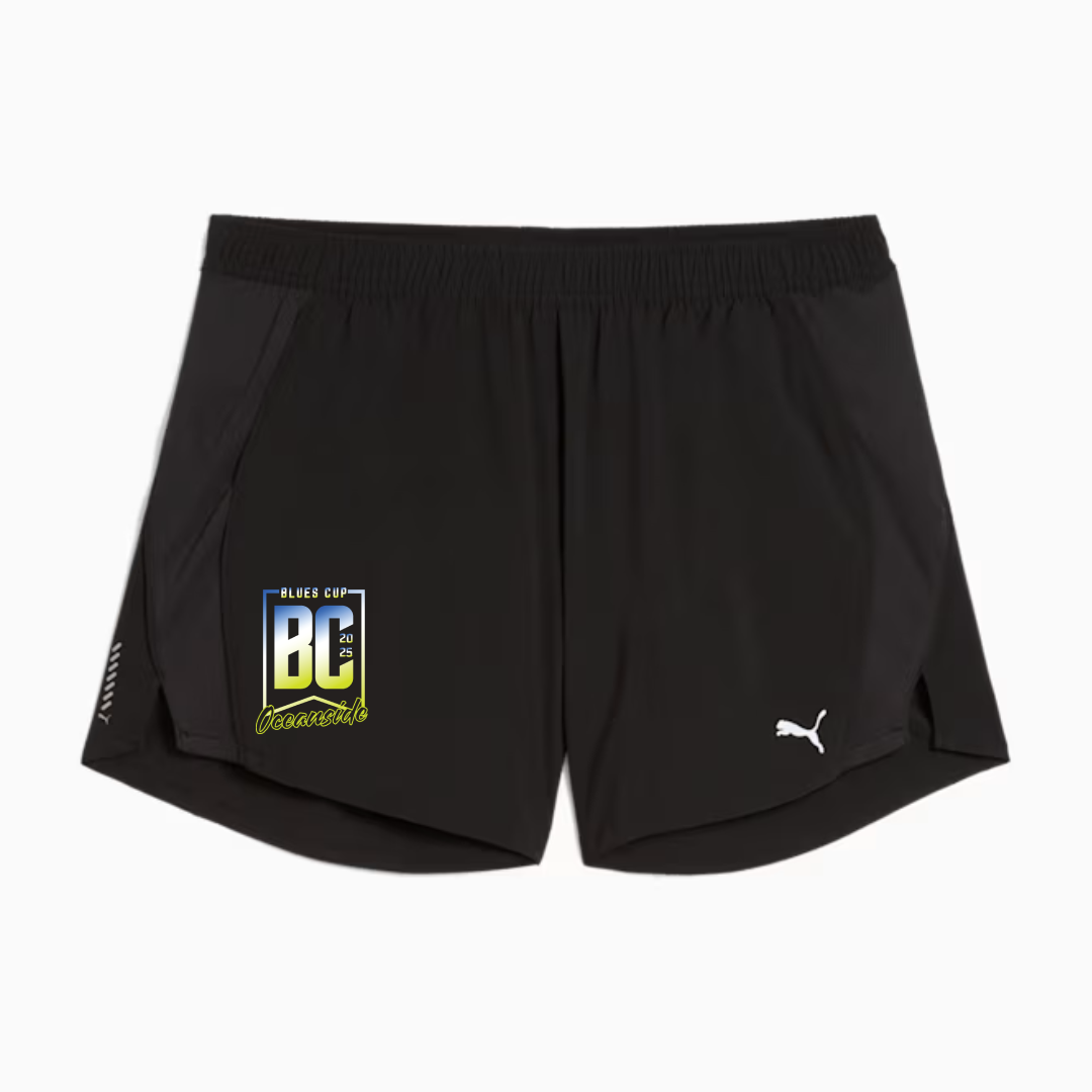 PUMA SC BLUES CUP 2025 WOMEN&#39;S VELOCITY RUN SHORT -  by Niky&#39;s Sports | Available at Niky&#39;s Sports