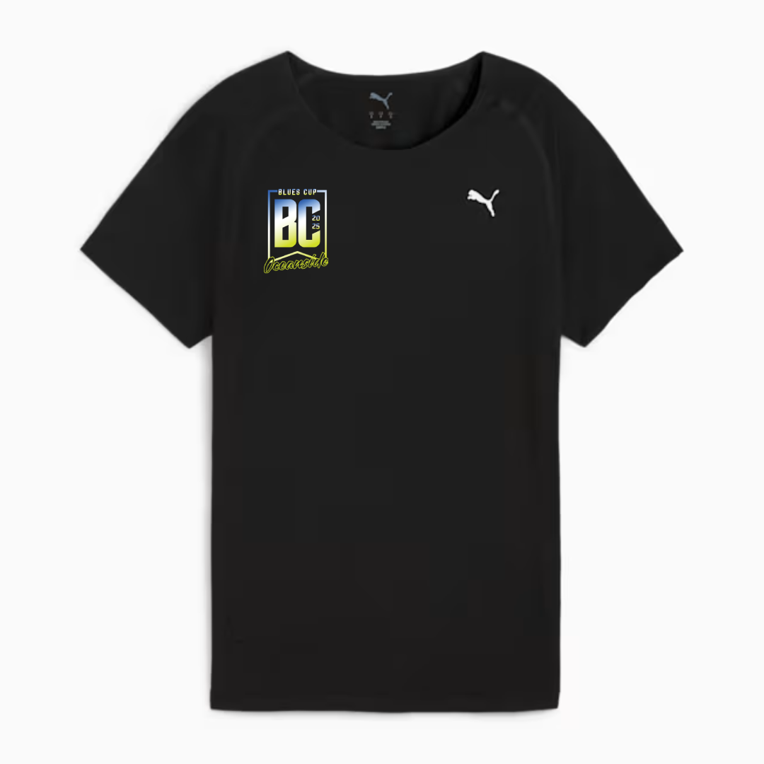 PUMA SC BLUES CUP 2025 WOMEN&#39;S CLOUDSPUN TEE -  by Niky&#39;s Sports | Available at Niky&#39;s Sports