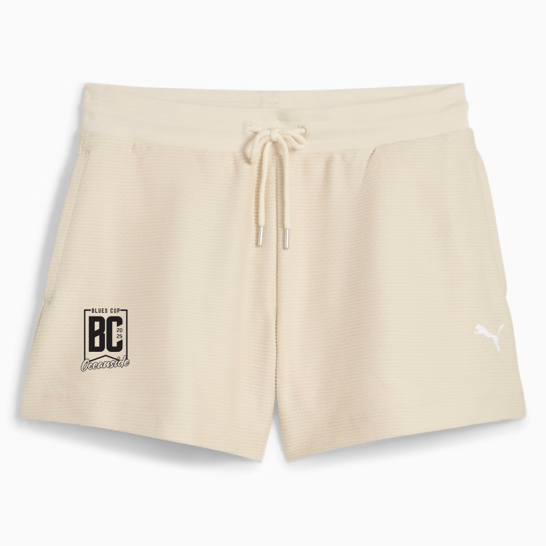 PUMA SC BLUES CUP 2025 WOMEN&#39;S A-LINE SHORT -  by Niky&#39;s Sports | Available at Niky&#39;s Sports
