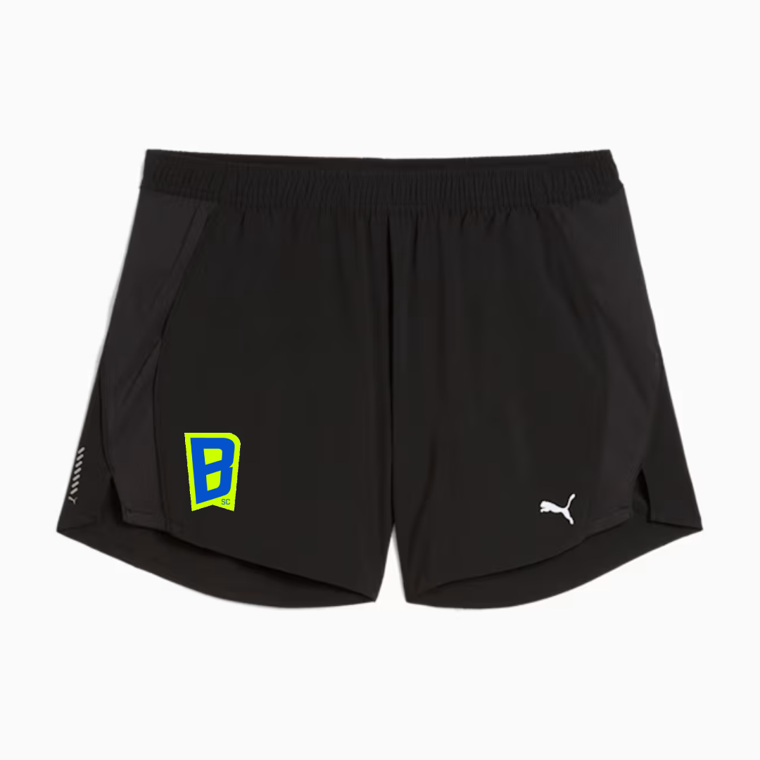 PUMA 2026 SC BLUES WOMEN'S VELOCITY RUN SHORT -  by Niky's Sports | Available at Niky's Sports
