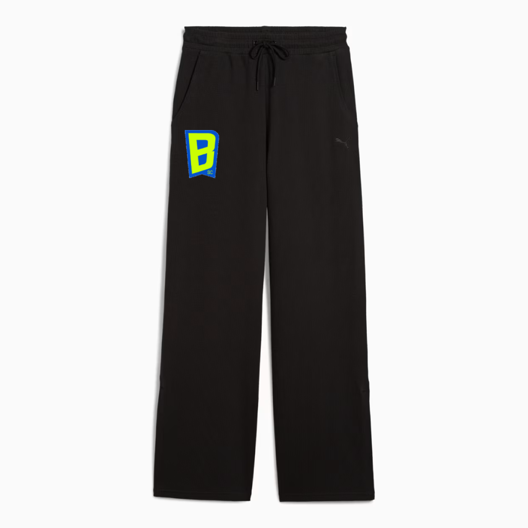 PUMA 2026 SC BLUES WOMEN'S HIGH WAIST PANTS -  by Niky's Sports | Available at Niky's Sports
