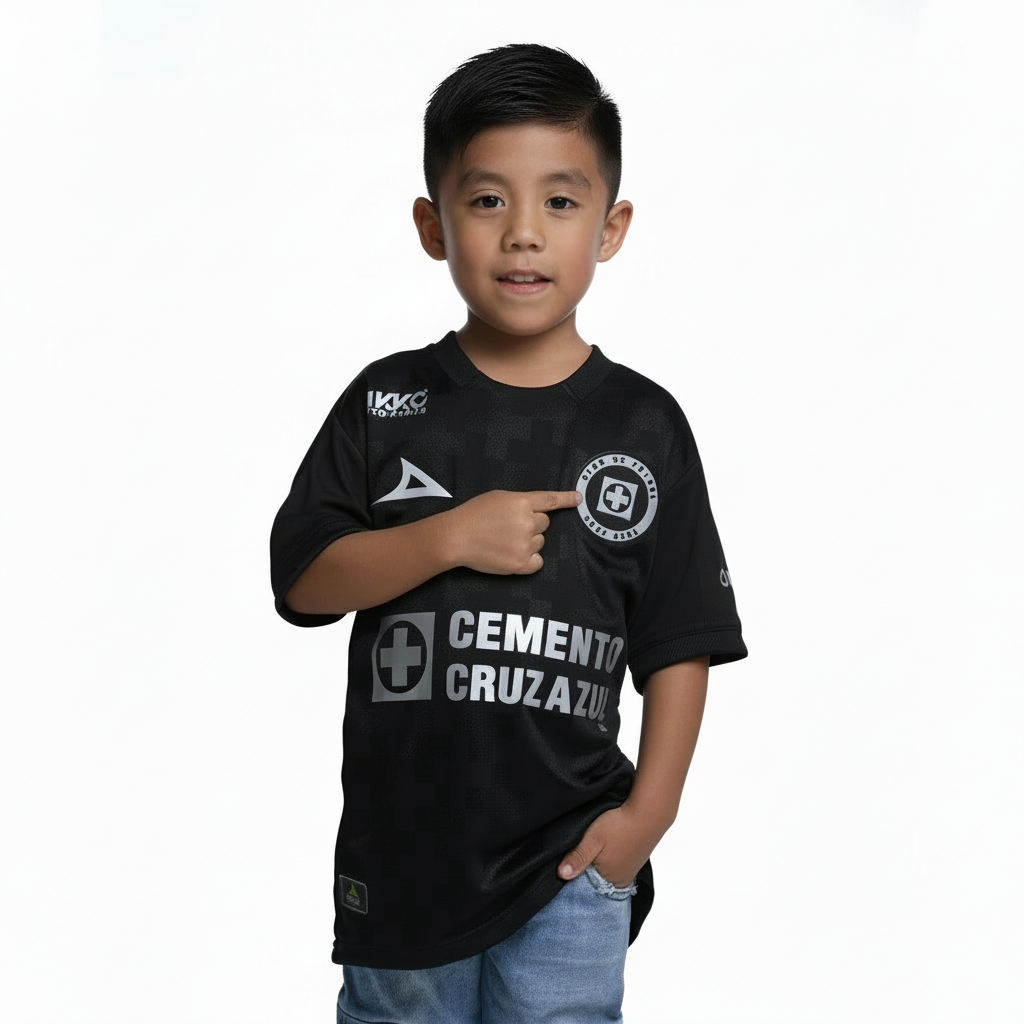Pirma Cruz Azul Kids Third Jersey 25/26