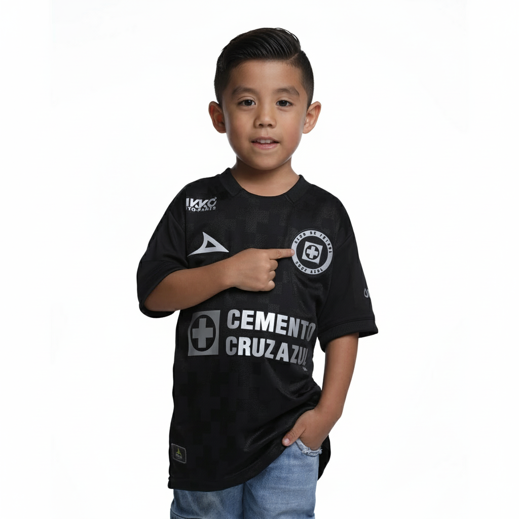 Pirma Cruz Azul Kids Third Jersey 25/26