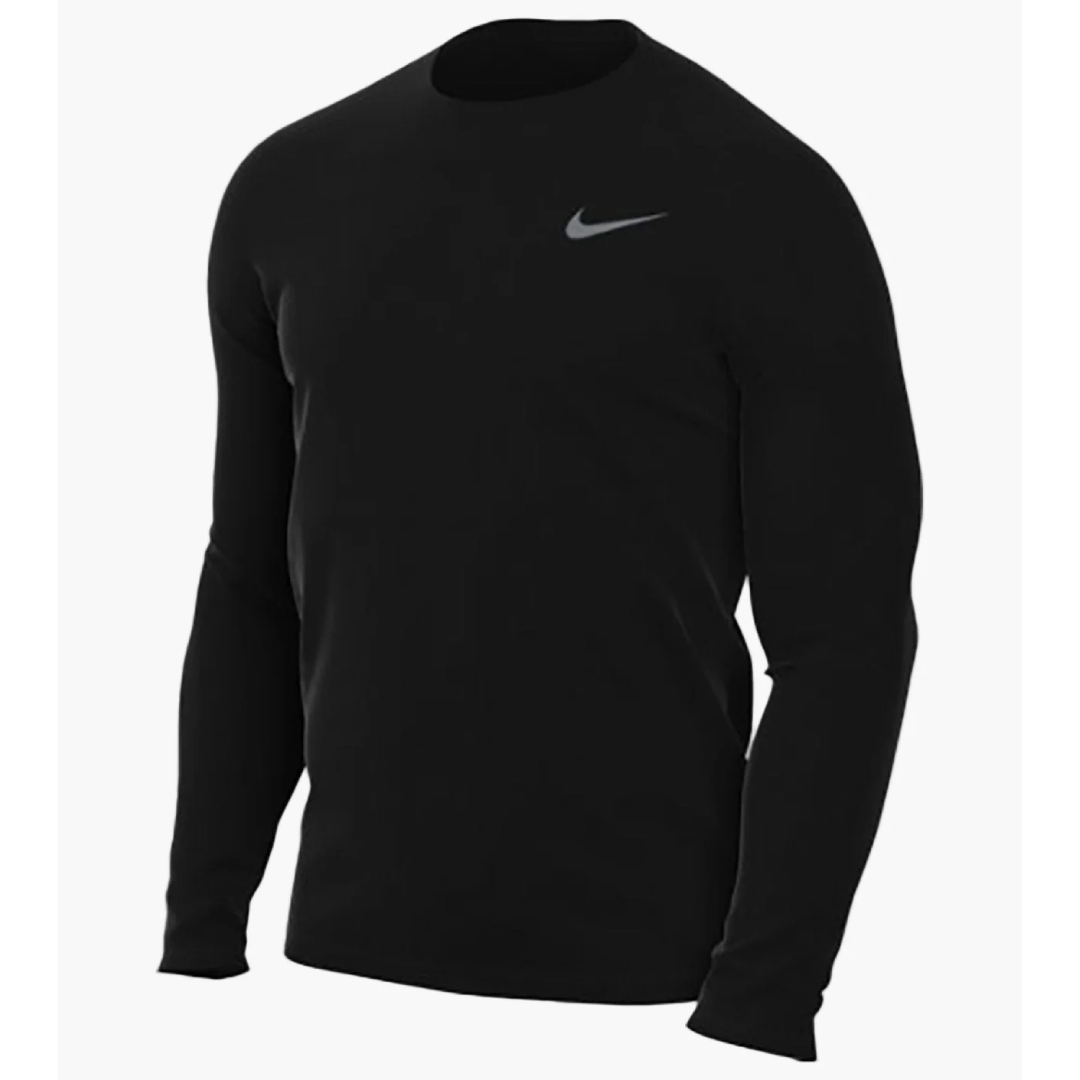 Nike Men's Team Legend Long Sleeve Tee Black