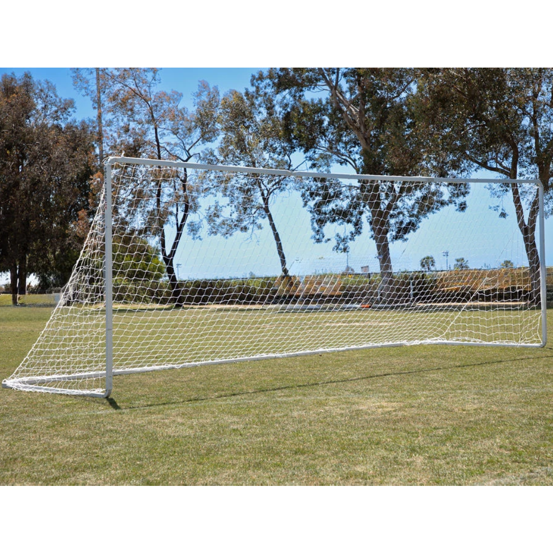 Fold-A-Goal 8′ x 24′ Standard Aluminum Goals (Pair)